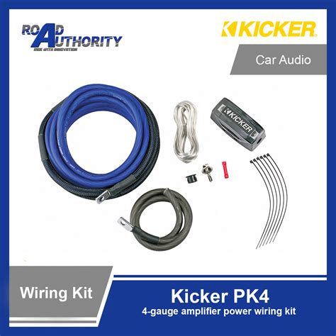 kicker pk4 wiring kit